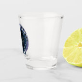 レイヴンムーンフェイズスターズブルー ショットグラス (右)