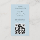 レイヴンムーンフェイズスターズブルー 名刺 (裏面)