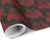 レイヴンラッピング紙スピリットアニマルレイヴン紙 ラッピングペーパー (ロールコーナー)