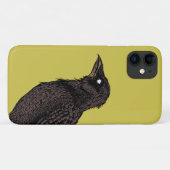 レイヴン不気味なカラス明るいゴシック様式のインクアート Case-Mate iPhoneケース (裏面(横))