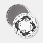 レイヴン円 マグネット (正面/裏面)