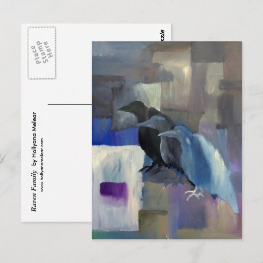 レイヴン家 ポストカード (正面/裏面)