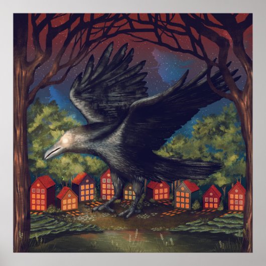 レイヴン月明かりの魔女ハロウィーンナイト ポスター (正面)