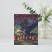 レイヴン月明かりの魔女ハロウィーンナイト ポストカード (スタンド正面)