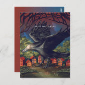 レイヴン月明かりの魔女ハロウィーンナイト ポストカード (正面/裏面)