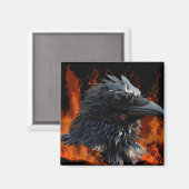 レイヴン磁石 マグネット (正面/裏面)