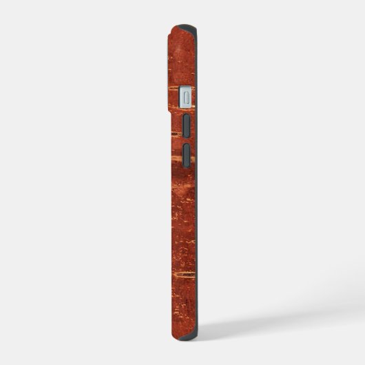 レイヴン素朴インナー樺の木バークオッターボックスiPhone C iPhone 15ケース (左側面)