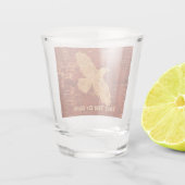 レイヴン素朴オンインナー樺の木樹皮 ショットグラス (裏面)