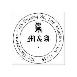 レイヴン結婚ゴシック文字 ラバースタンプ