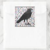 レイヴン詩のシール スクエアシール (バッグ)