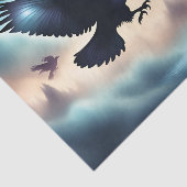 レイヴン飛んでいるストーム分離 薄葉紙 (詳細)