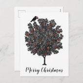 レイヴン飾ス・クリスマスツリー シーズンポストカード (正面/裏面)
