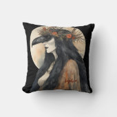 レイヴン魔女 クッション (正面)