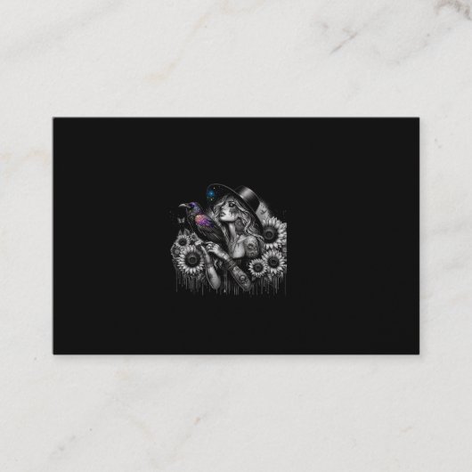 レイヴン魔女 名刺 (正面)