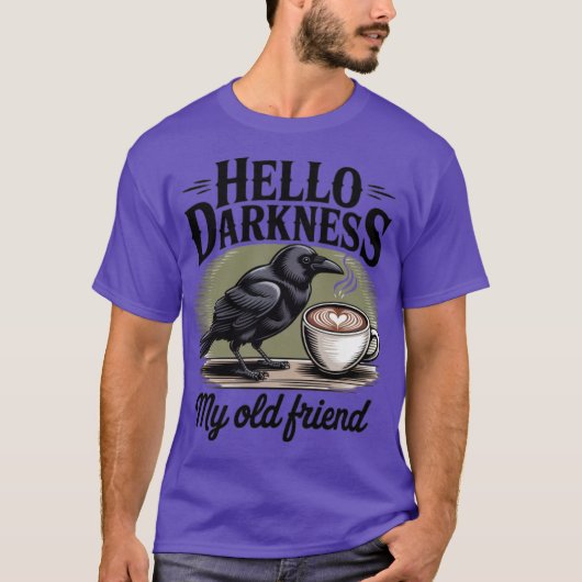 レイヴン・クロウ コーヒー ハロウィン Tシャツ (正面)