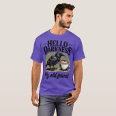 レイヴン・クロウ コーヒー ハロウィン Tシャツ (正面フル)