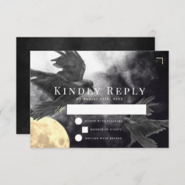 レイヴン&ゴールデンムーンゴシック結婚ズ 出欠カード