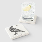 レイヴン・ストーン・コースター ストーンコースター (横)