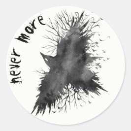 レイヴン・ハロウィーンステッカー ラウンドシール