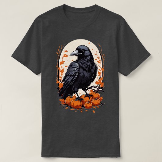 レイヴン・ハロウィーン Tシャツ (デザイン正面)
