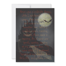 「レイヴン」ハローウィンパーティ招待状