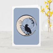 レイヴン・ムーンカード カード (黄色い花)