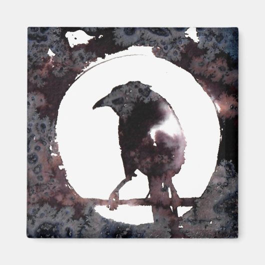 レイヴン・ムーン マグネット (正面)