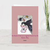 レイヴン・ラブズ・モチャス カード (裏面)