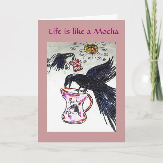 レイヴン・ラブズ・モチャス カード (正面)