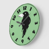 レイヴン ラージ壁時計 (傾斜)