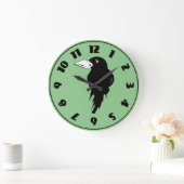 レイヴン ラージ壁時計 (ホーム)