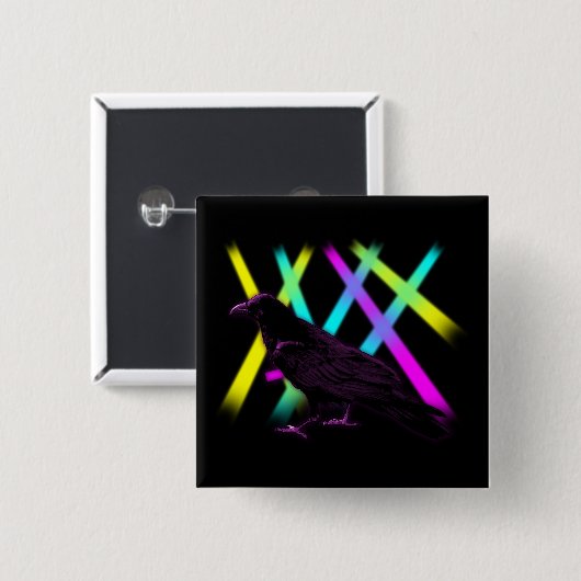 レイヴン 缶バッジ (正面&裏面)