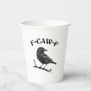 レイヴンF-CAW-Fハロウィン・ミニマリスト 紙コップ