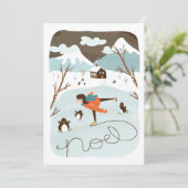 レイ凍っていクノンフォトホリデーカード シーズンカード (スタンド正面)