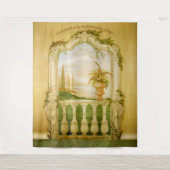 レイ地中海のクビュー壁画 タペストリー (正面)