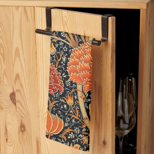 レイ有名なヴィンテージデザイン、 キッチンタオル (三つ折り)