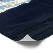 レイ様雲写真二名木ポスター ポスター (角)