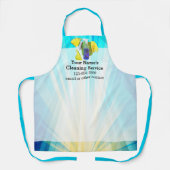 レイ鮮やかズカスタム清掃業業務 エプロン (正面)