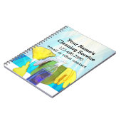 レイ鮮やかズカスタム清掃業業務 ノートブック (左側)