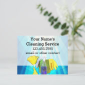 レイ鮮やかズカスタム清掃業業務 ポストカード (スタンド正面)