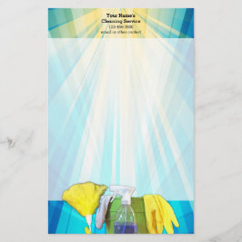 レイ鮮やかズカスタム清掃業業務 便箋