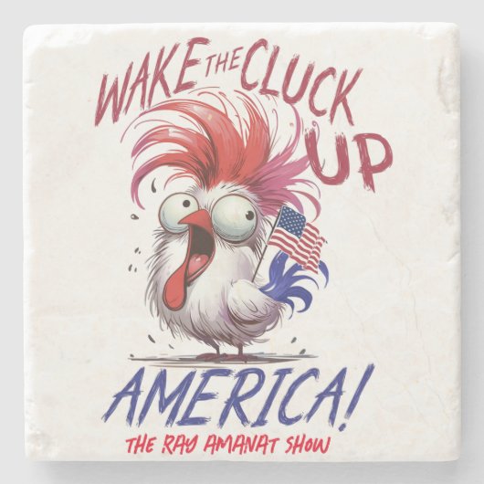 「レイ・アマナットショーの石コースター ストーンコースター (正面)