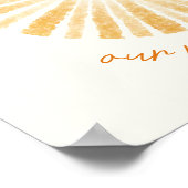 レイ・オブ・サンシャイン オーダーメイド ベビー・キッズルーム ポスター (角)