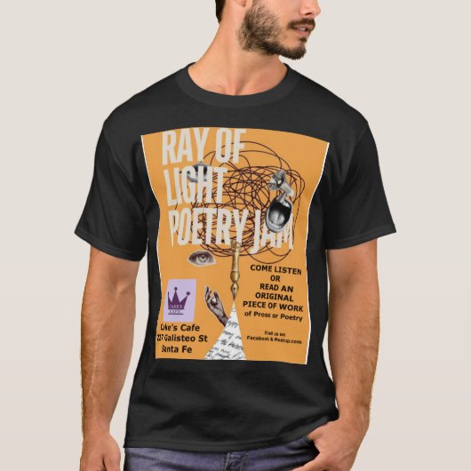 レイ・オブ・ライト ポエトリー・ジャム Tシャツ (正面)