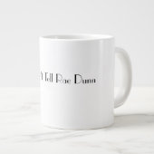 レイ・ダンのマグカップが食洗機に! ジャンボコーヒーマグカップ (正面右)