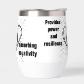 レイ、ハート、黒悪の眼の保護モノグラム | (左面)