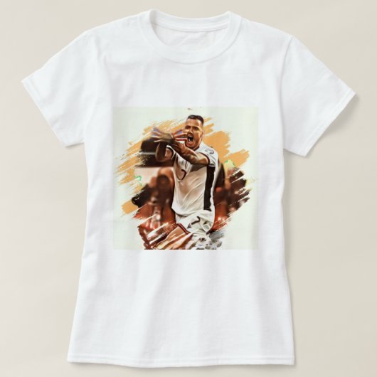 レイ・マナイのゴールパフォーマンス Tシャツ (デザイン正面)
