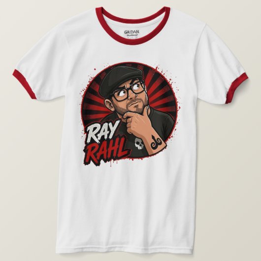 レイ・ラール・リンガー Tシャツ (デザイン正面)