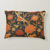 レイ、美しいウィリアム・モリスデザイン。 アクセントクッション (裏面)