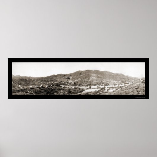 レイ、AZヘラクレス鉱山写真1909 ポスター (正面)